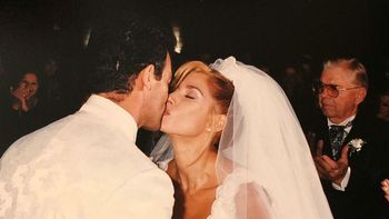 Catherine Fulop recordó los veinte años de casada con Ova Sabatini: Simplemente te amo