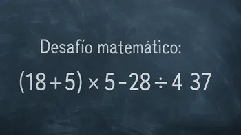 Desafío matemático: la cuenta parece fácil, pero muchos cometen un error frecuente