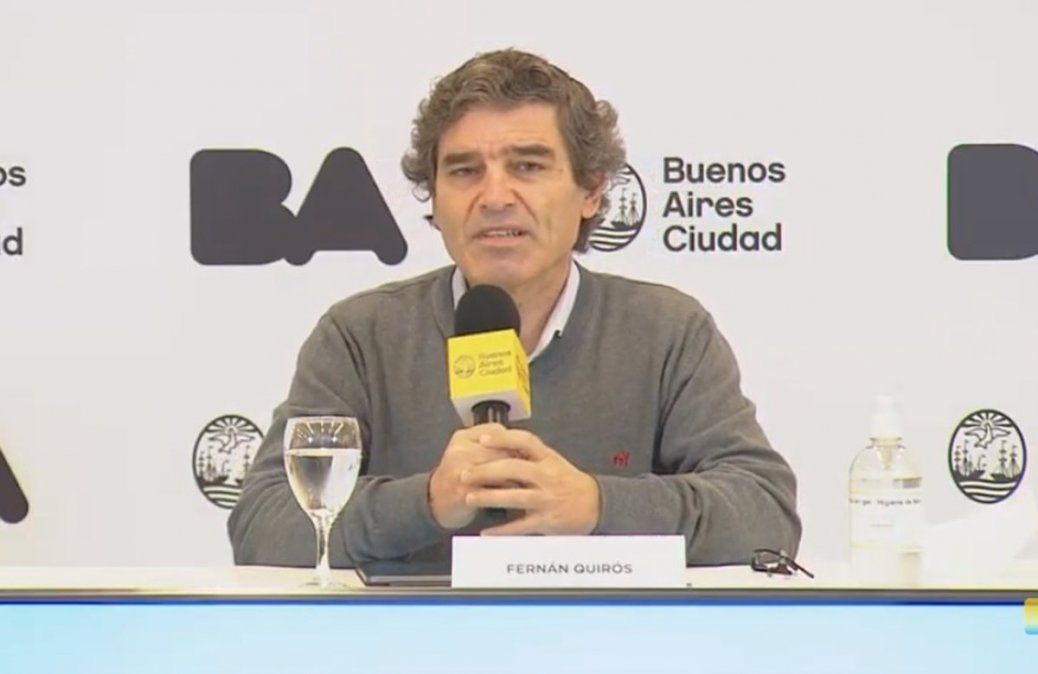 Quirós: No hay elemento técnico para vincular la actividad física al aire libre con el aumento de casos