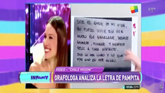 En Chile analizaron la letra de Pampita y hablaron del complejo del pequeño rey