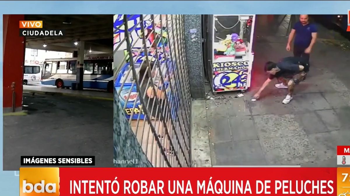 Inseguridad en Ciudadela. El hecho ocurrió en la avenida Rivadavia