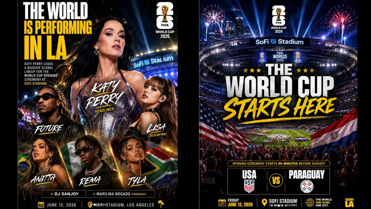 A todo nivel. Así promete Estados Unidos que será su ceremonia inaugural en este Mundial 2026. (Foto: Instagram)