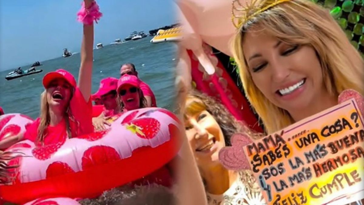 El inesperado regalo que Vicky Xipolitakis recibió de su hijo en su cumpleaños número 40: las fotos