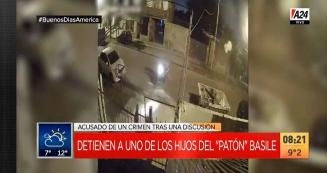El video que complica a los hijos del “Patón” Basile acusados de homicidio