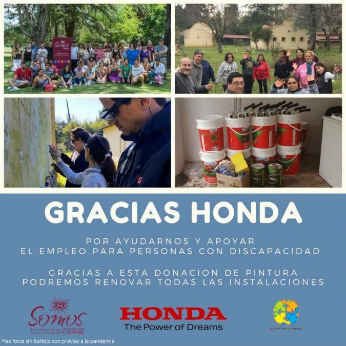 Honda Motor de Argentina por la inclusión