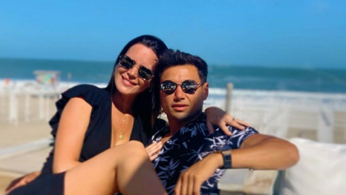 Natalie Weber y Mauro Zárate.