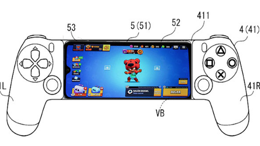 Sony patentó un control de PlayStation para celulares