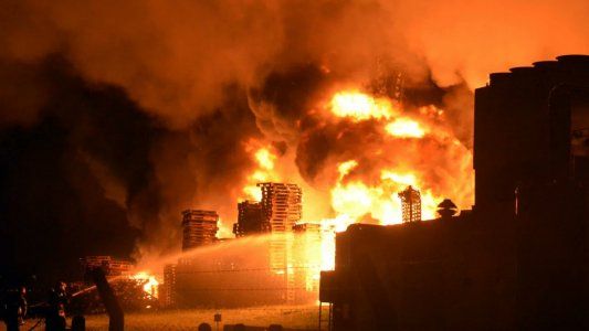 Cagnoli bajo fuego: incendio destruye su planta de producción