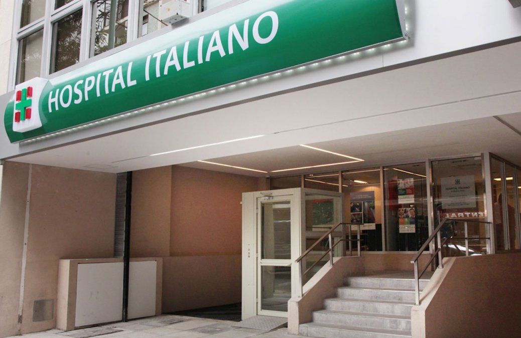 Hugo permaneció internado en el Hospital Italiano (Foto: archivo).