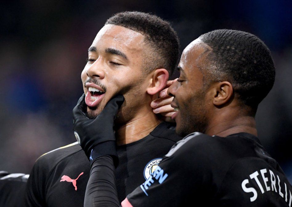 El gol del que hablan todos: Gabriel Jesús dibujó un chanfle memorable en Burnley-Manchester City