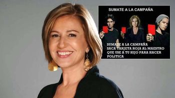 Se enojó Mercedes Morán con los que usaron su imagen para repudiar a los docentes del caso Maldonado