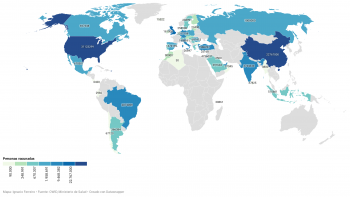 Brasil superó a Argentina y es el país con mayor proporción de la población vacunada en América Latina
