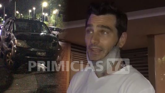Hernán Drago tras el choque a su camioneta: Estoy embroncado por la situación