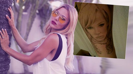 Evangelina Anderson con su rostro tatuado en el brazo de un fan: Me genera asombro y no me da miedo