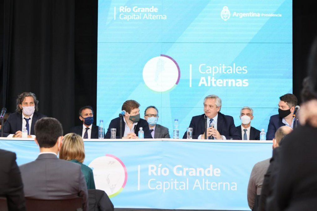 Desde Tierra del Fuego, Alberto defendió al Gabinete: Solo tengo gratitud y reconocimiento por cada ministro y funcionario mío