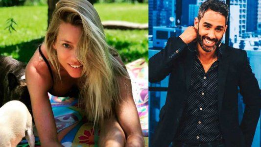 El escote de Nicole Neumann que puso nervioso al Pollo Álvarez