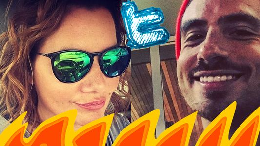 Fuerte cruce de Nancy Pazos y Federico Bal en Twitter: Con razón amanecí con un moretón