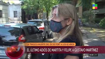 la ninera de martita y felipe fort rompio el silencio tras la muerte de gustavo martinez