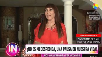 El anuncio de Moria Casán sobre Incorrectas: Esto no es una despedida, es un stand by