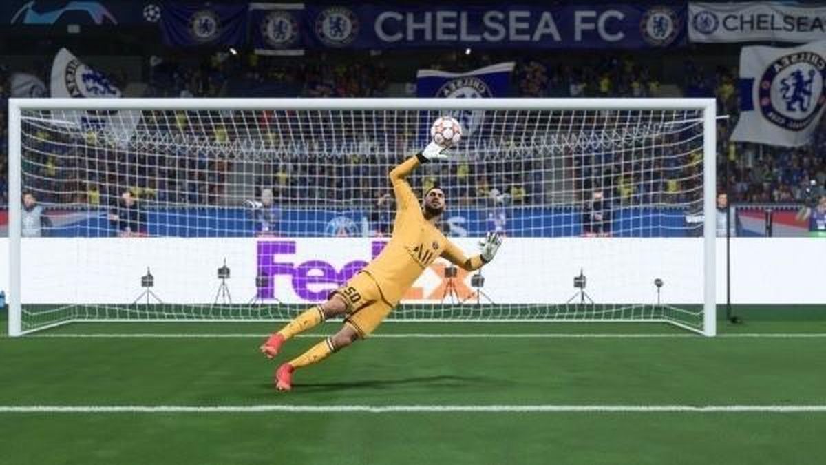Los arqueros y sus reacciones: una mejora muy importante en el FIFA22.