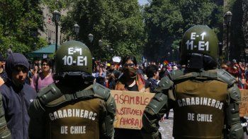 Pese a los cambios de gabinete de Piñera, volvieron los incidentes a Chile