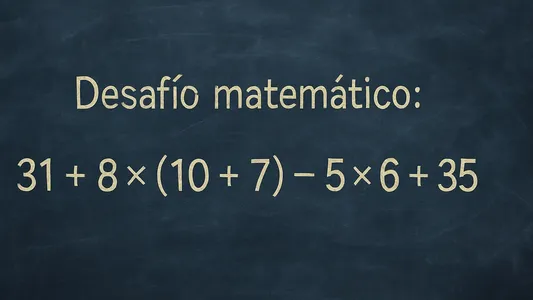 Desafío matemático: la cuenta parece fácil, pero muchos cometen un error frecuente