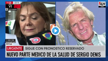 El día de su cumpleaños número 70, los médicos destacaron que Sergio Denis consolida su mejoría