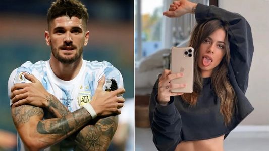 Rodrigo De Paul en problemas por su romance con Tini Stoessel