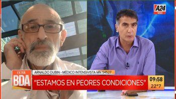 Alerta Dubin: Podríamos caer en una tragedia sanitaria