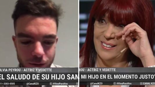 La primera aparición de Santino, el hijo de Silvia Peyrou que ella aún sostiene es fruto del amor con Cacho Castaña