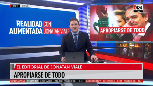 Apropiarse de todo: el editorial de Jonatan Viale