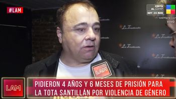 La Tota Santillán está a punto de ir preso por violencia de género y enfrenta cuatro años de prisión