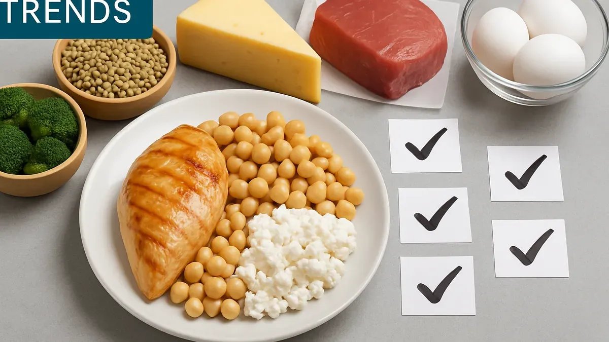 Proteína en la dieta: 5 señales para revisar si tus comidas la aportan bien. (Imagen ilustrativa)