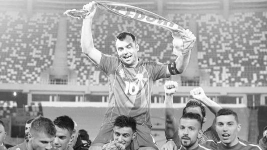 Histórico: Macedonia le ganó a Georgia con un gol de su máximo emblema y jugará la Euro por primera vez