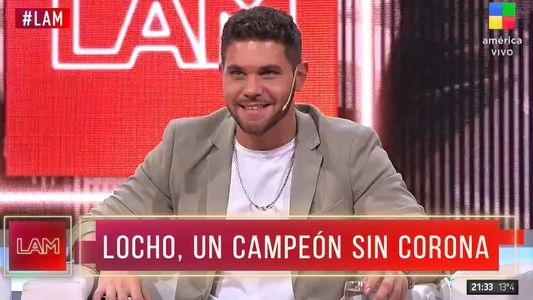 Locho Loccisano habló de todo en LAM y reveló el próximo paso en su relación con Majo Martino