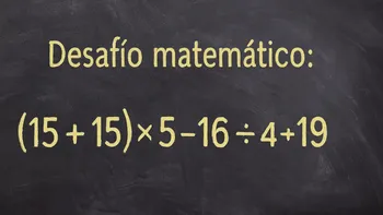 Desafío matemático: ¿podés resolverlo en menos de 10 segundos?