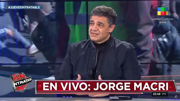 Jorge Macri pasó por Intratables: Hay una sensación de que no se cumple la ley