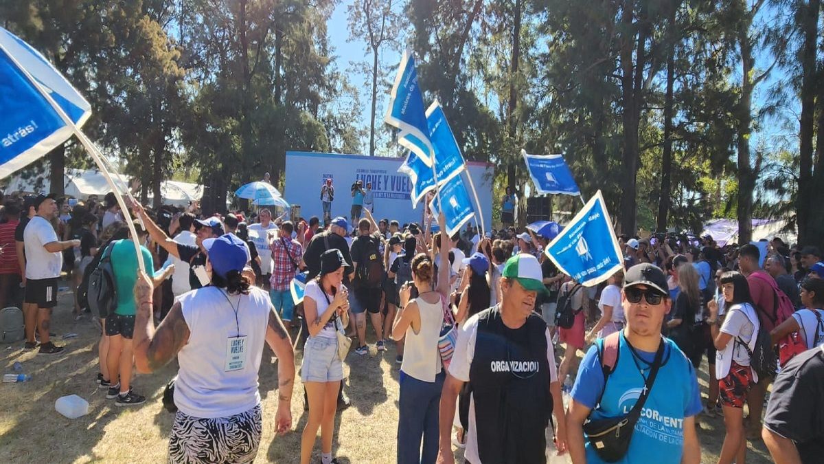 Mario Secco afirmó a A24.com: "No queremos otro candidato que no sea Cristina, ¡Cristina presidenta"".