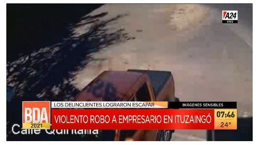 Ituzaingó: robo millonario al dueño de una parrilla en la Autopista del Oeste