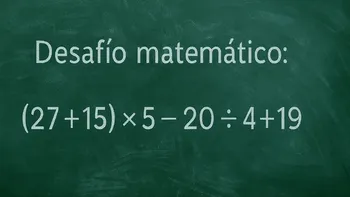 Desafío matemático: la cuenta parece fácil, pero muchos cometen un error frecuente