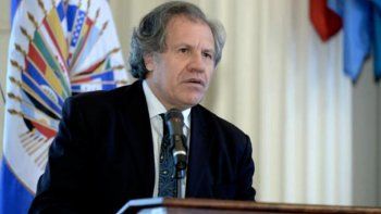 El titular de la OEA sentenció: El golpe de Estado ocurrió el 20 de octubre, cuando se cometió fraude electoral