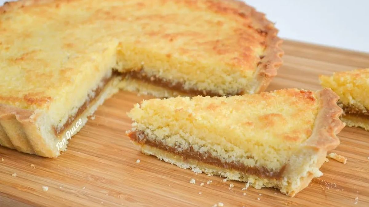 Tarta de coco y dulce de leche sin TACC: una versión casera y deliciosa