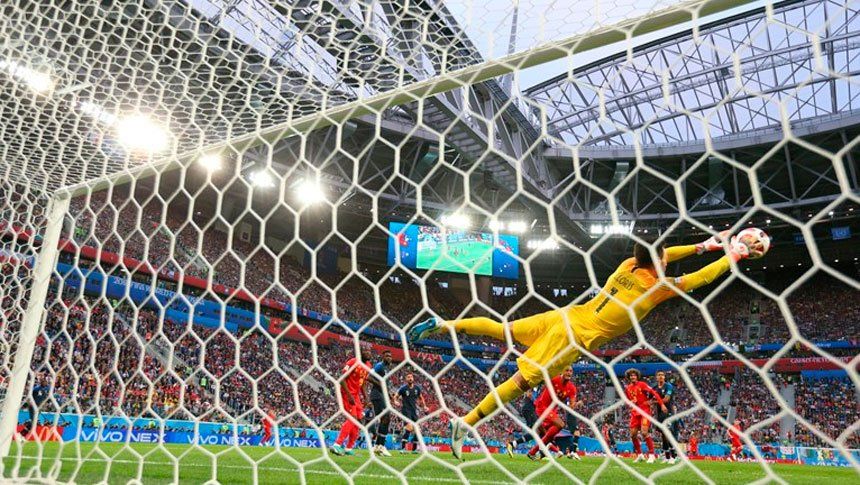 ¿La atajada del Mundial?: la espectacular salvada del arquero francés