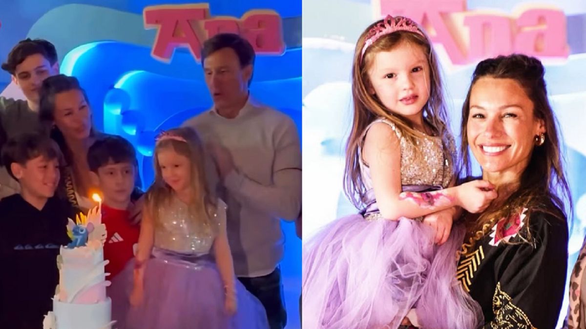 Las fotos del cumpleaños de Ana donde Pampita reunió a sus ex Benjamín Vicuña y Moritán con sus parejas