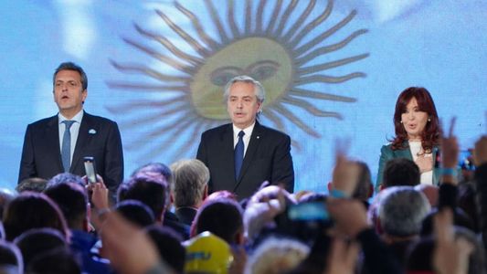 Alberto Fernández se comparó con Perón, al inaugurar el gasoducto Néstor Kirchner: Si gobernar es...