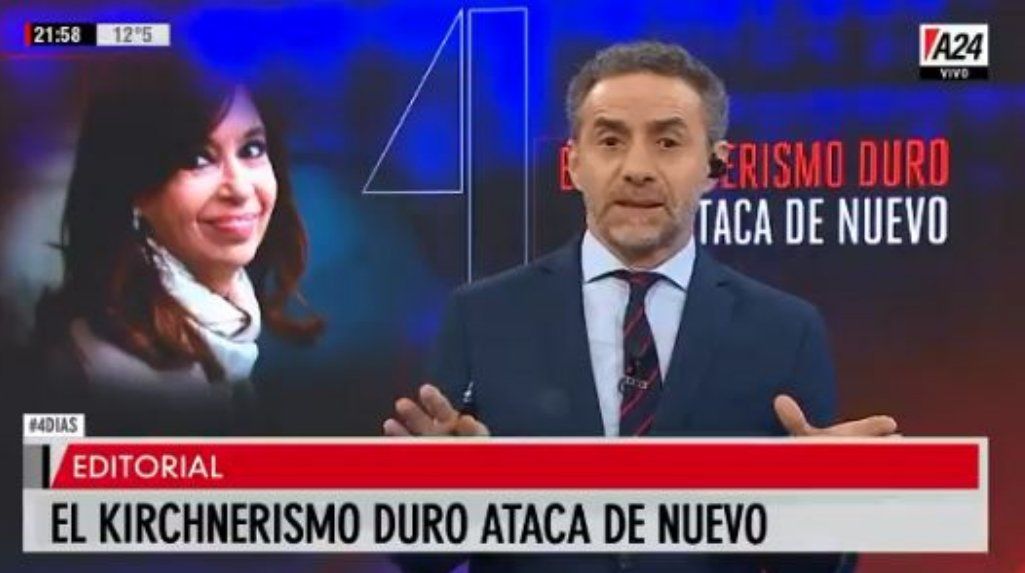 En su editorial, Majul le envió un mensaje urgente a Alberto Fernández: El kirchnerismo duro ataca de nuevo”