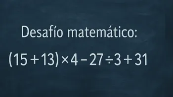 Desafío matemático: ¿lo podés resolver en menos de 10 segundos?