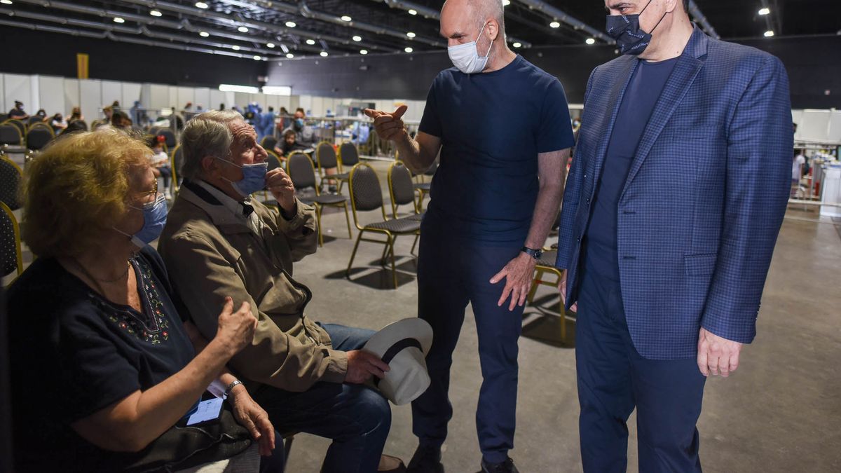Rodríguez Larreta en la presentación de Jorge Macri como ministro porteño.