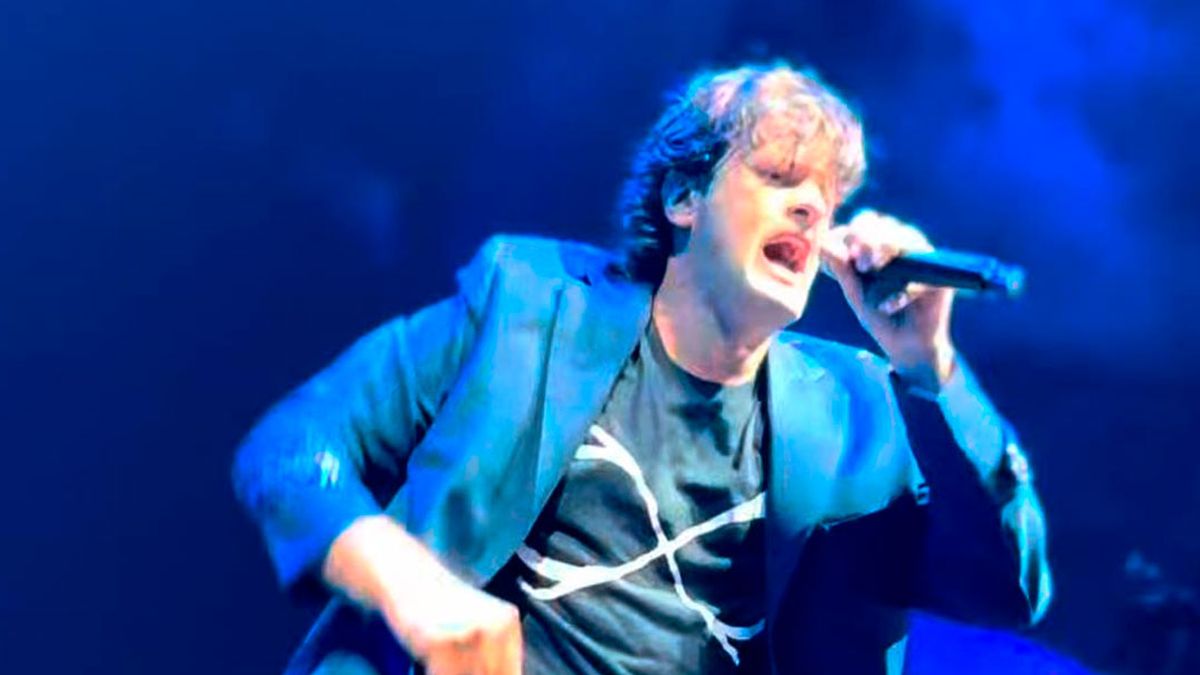 La llamativa actitud del hijo de Andrés Ciro Martínez en el recital de Los Piojos en La Plata