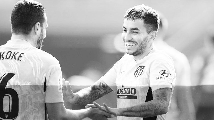 Correa le dio el triunfo a un Atlético Madrid cada vez más firme en la cima de la Liga de España